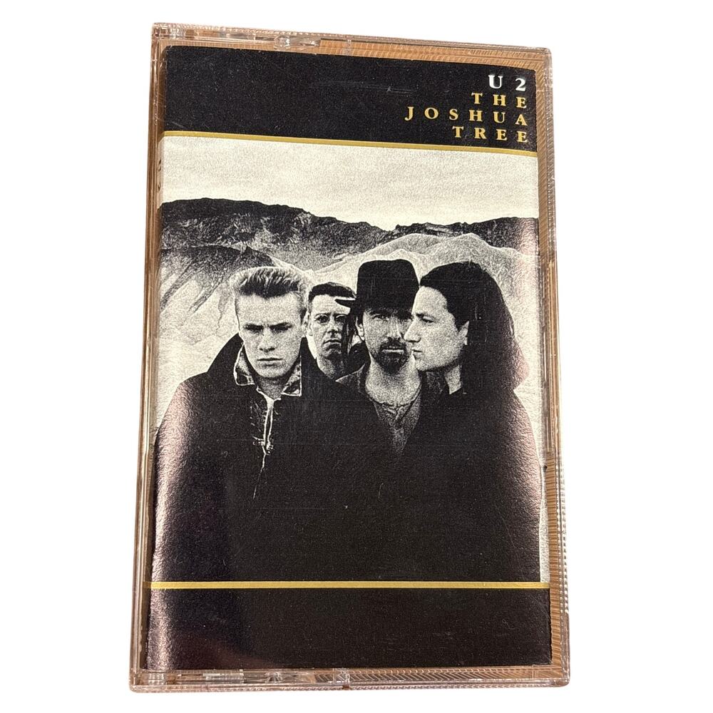 U2 - The Joshua Tree /1987 Cassette /Island Records /BONO, EDGE /VINTAGE